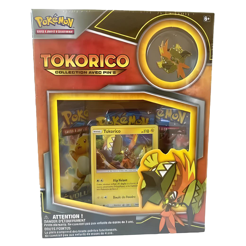 Coffret Tokorico avec Pin's – FR – Pokémon Français