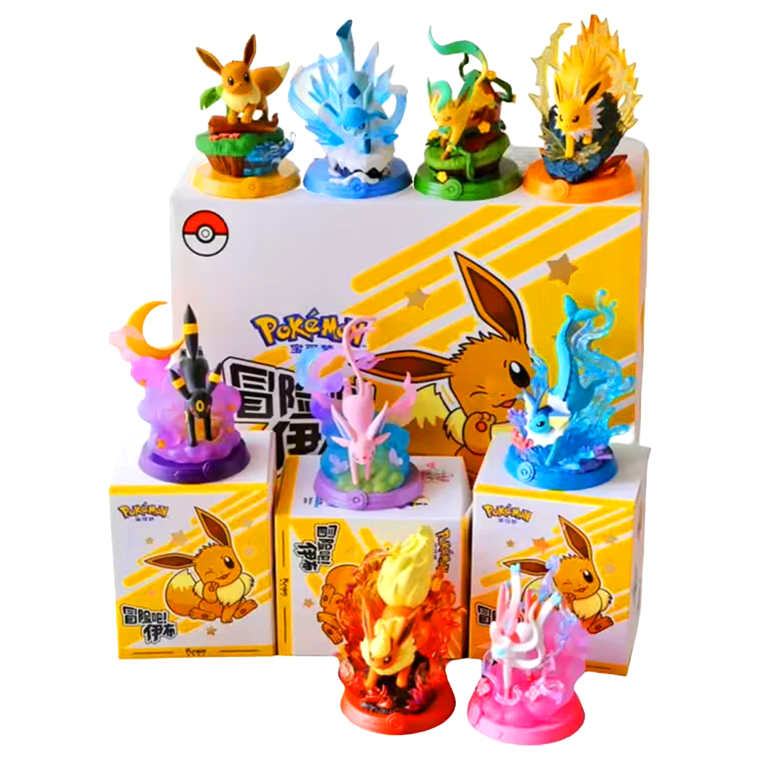 Figurine Eevee Mystery box (Aléatoire) - CN - Pokémon Chinois