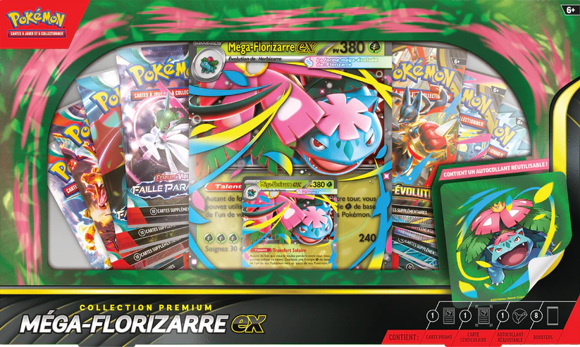 Coffret Pokémon Méga-Florizarre EX - FR