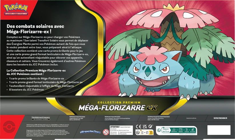 Coffret Pokémon Méga-Florizarre EX - FR