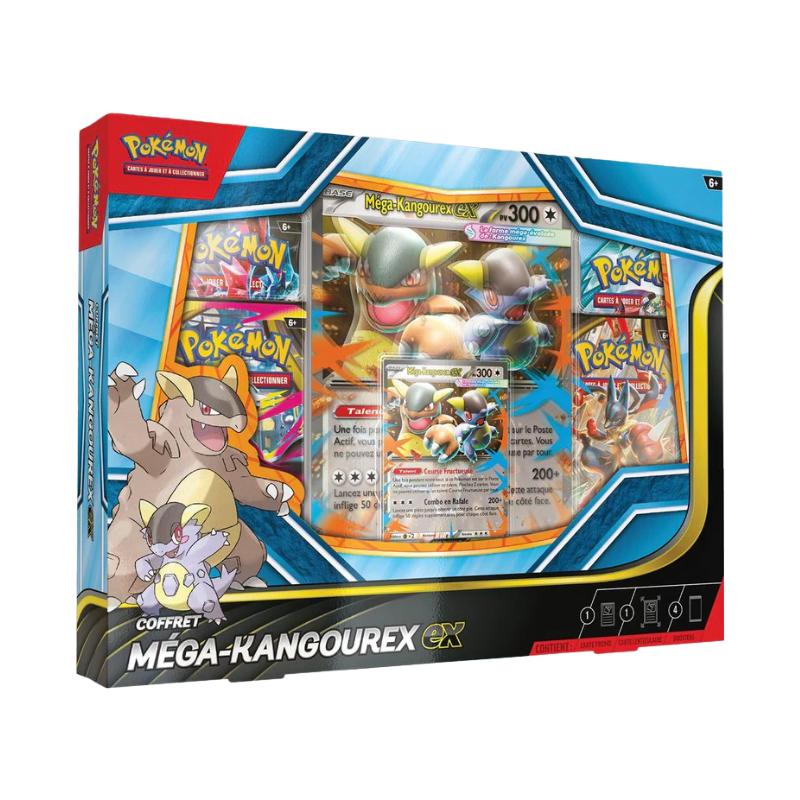 Coffret Pokémon Méga-Kangourex EX - FR