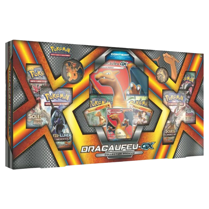 Coffret Pokémon Collection Premium Dracaufeu GX - FR