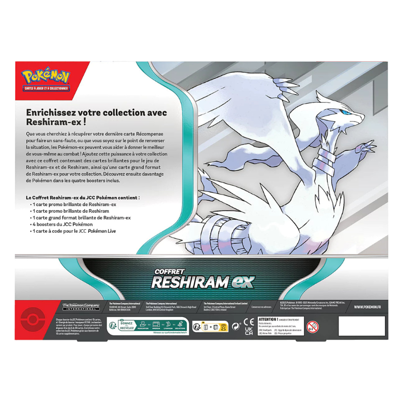 Coffret Pokémon Reshiram EX - FR