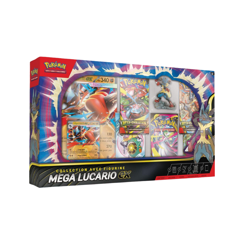 Coffret Pokémon Méga-Lucario EX - FR