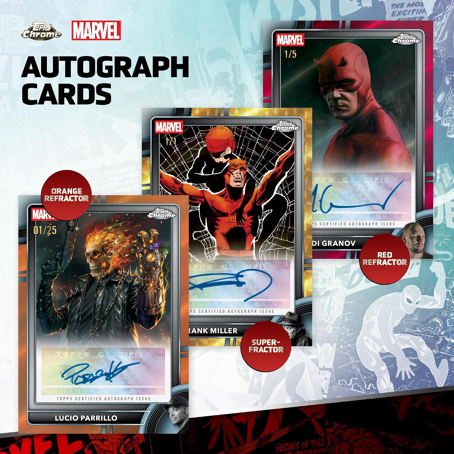 Topps Chrome Marvel Comics 2026 Value Box
