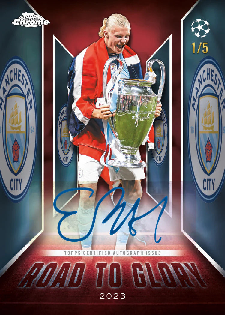 Display Topps Chrome UEFA Club Competitions 2025-26