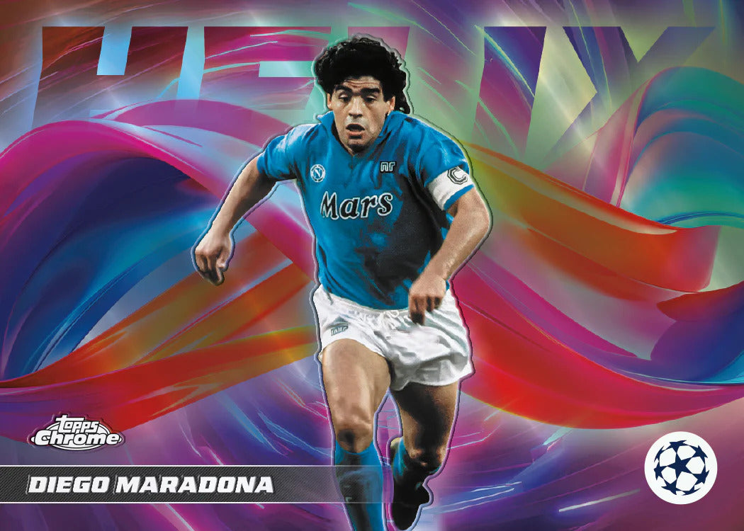 Display Topps Chrome UEFA Club Competitions 2025-26