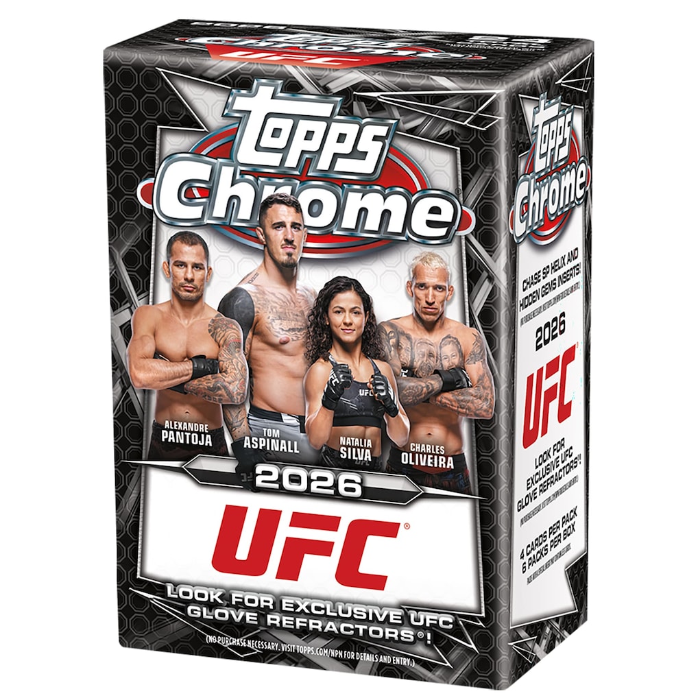 Topps Chrome UFC 2026 Value Box