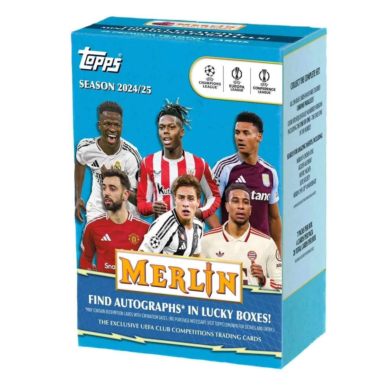 Topps Merlin UEFA Soccer Value Box 2024/25