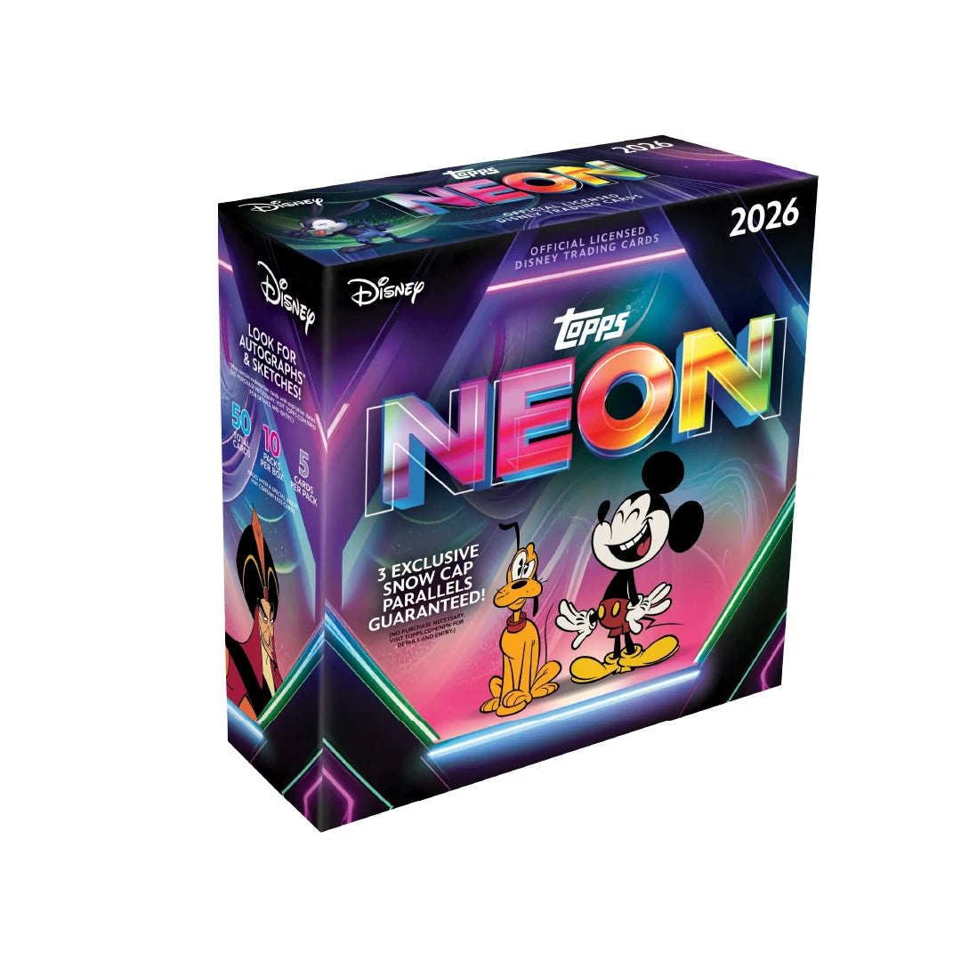 Topps Disney Neon 2026 Mega Box