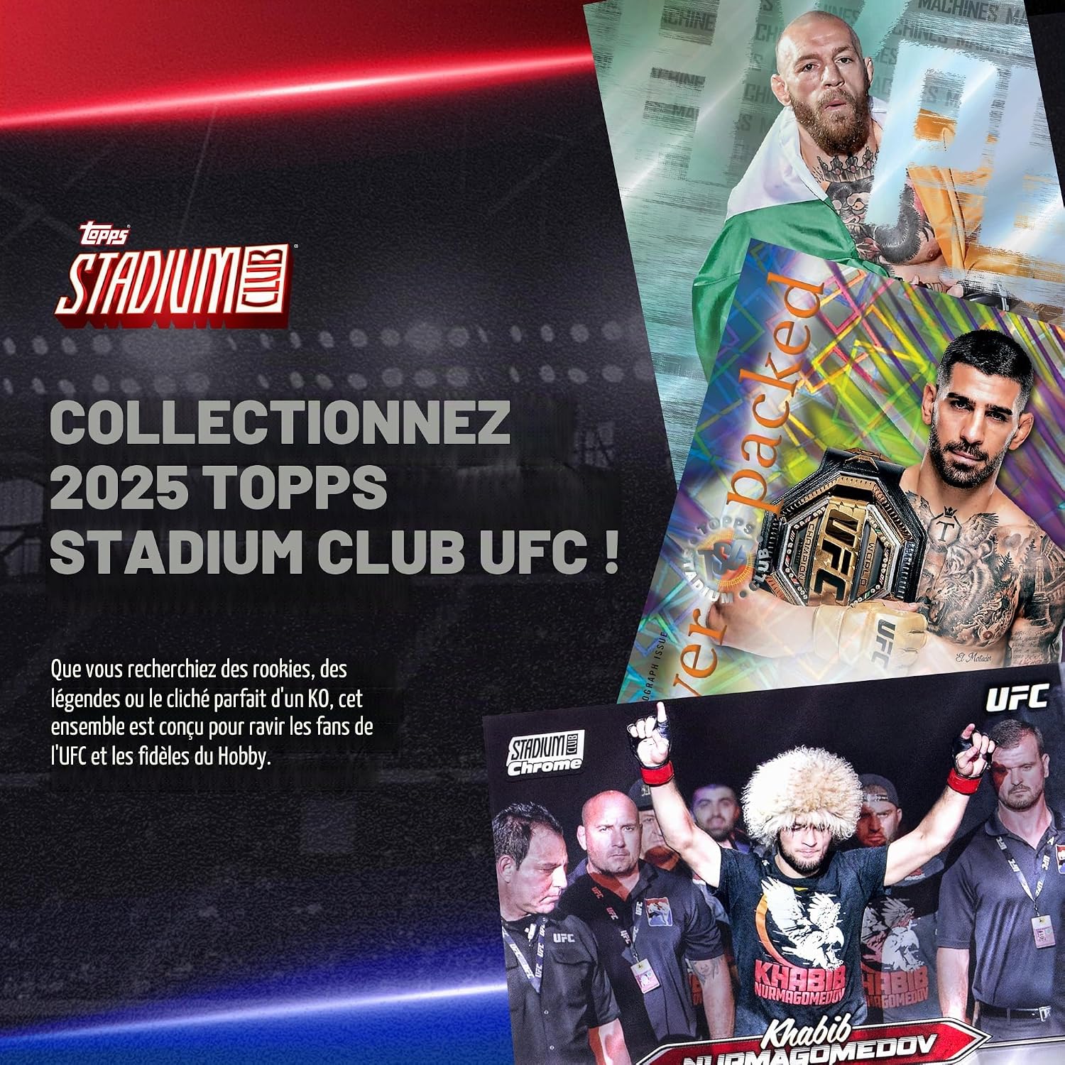 Display Topps Stadium Club UFC 2025