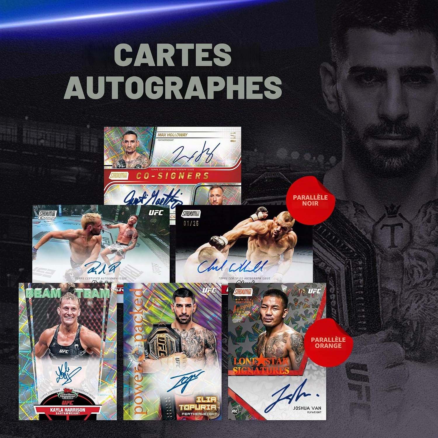 Display Topps Stadium Club UFC 2025