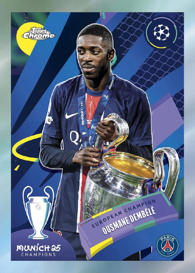 Hanger Box Topps Chrome UEFA Club Competitions 2025-26
