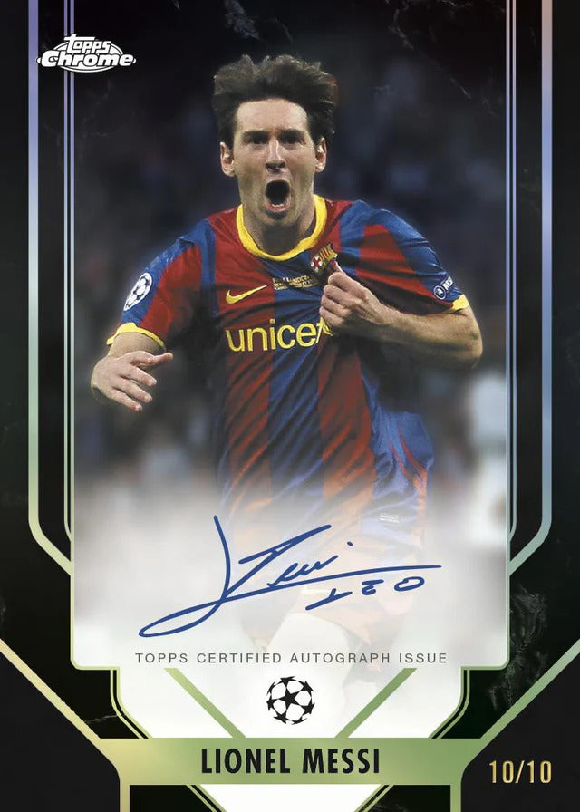 Hanger Box Topps Chrome UEFA Club Competitions 2025-26