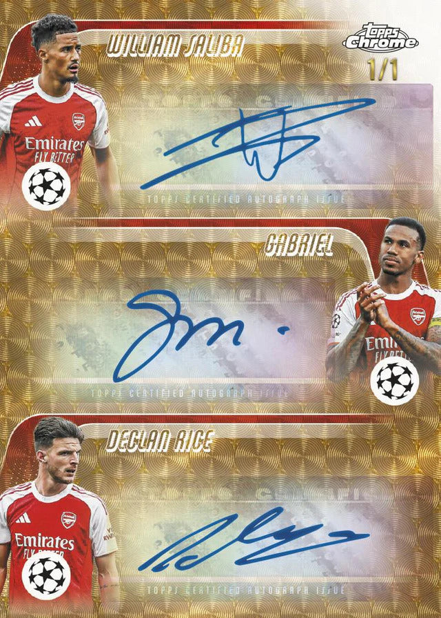 Hanger Box Topps Chrome UEFA Club Competitions 2025-26