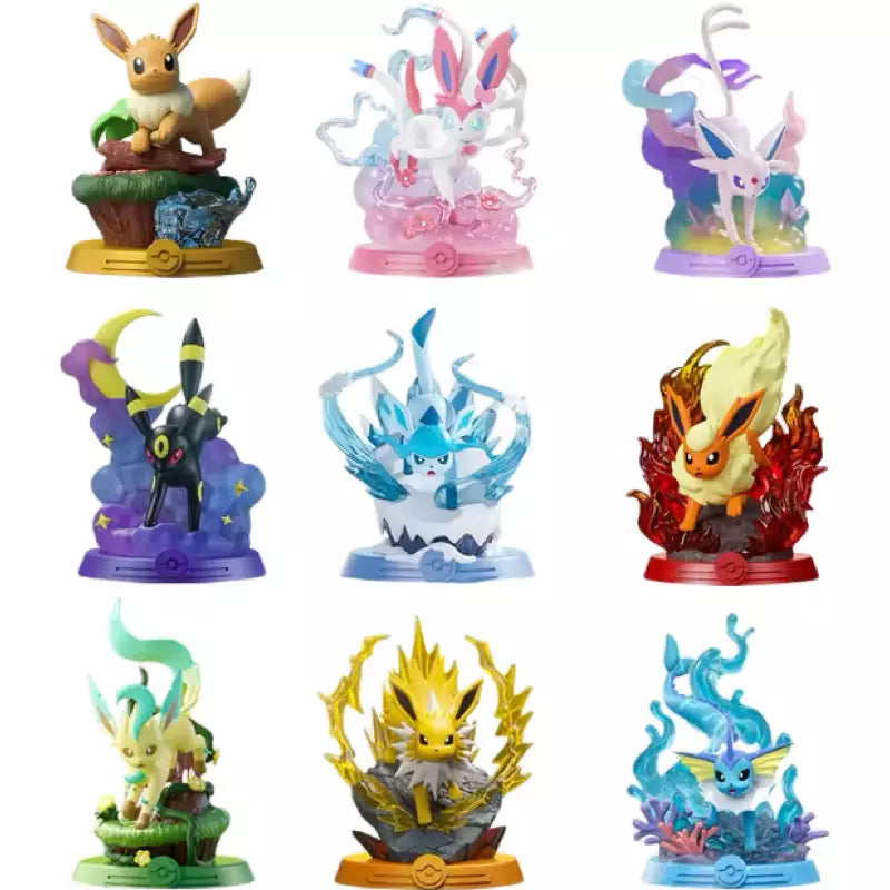 Figurine Eevee Mystery box (Aléatoire) - CN - Pokémon Chinois