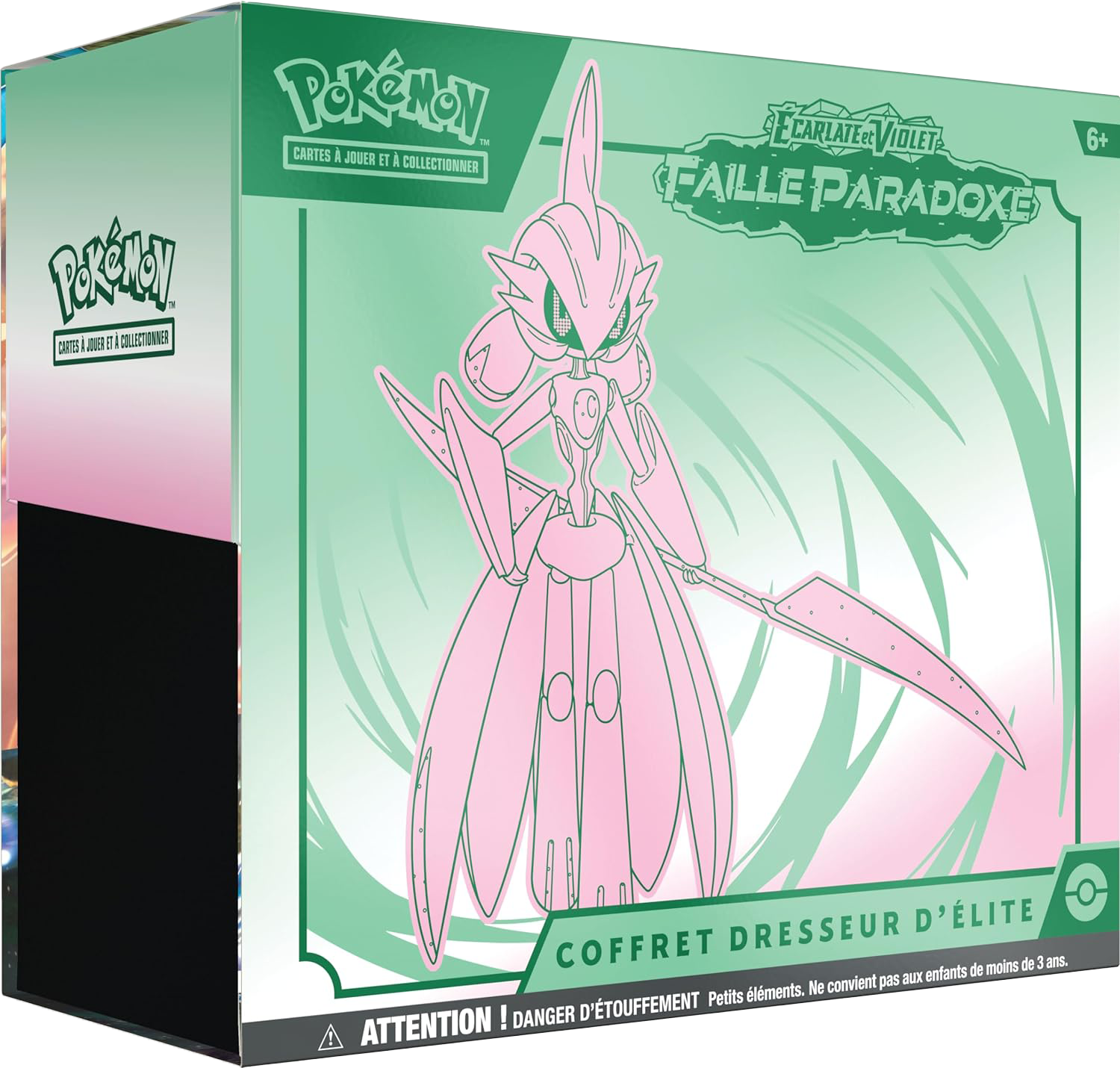 Coffret Dresseur d'élite Faille Paradoxe Garde-de-Fer Ecarlate Et Violet – EV4 – FR – Pokémon Français