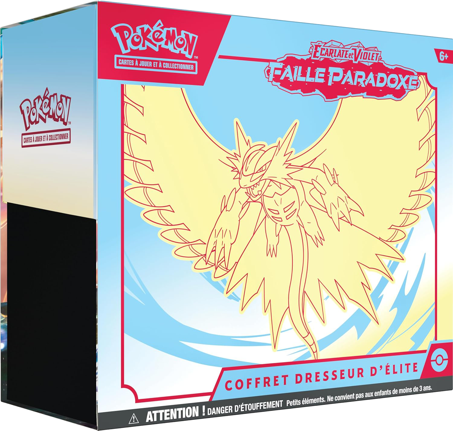 Coffret Dresseur d'élite Faille Paradoxe Rugit-Lune Ecarlate Et Violet – EV4 – FR – Pokémon Français