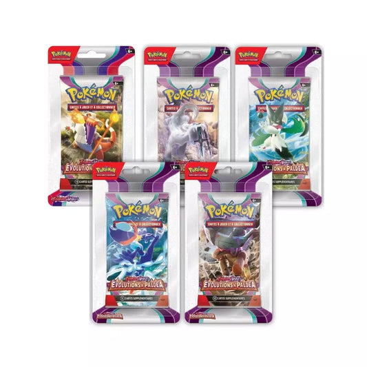 Blister Evolution à Paldea Écarlate et Violet - EV02 - FR - Pokémon Français