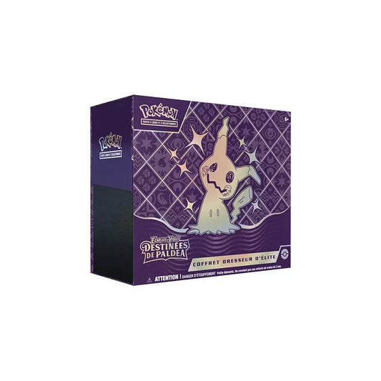 Coffret Dresseur d'élite Destinées de Paldea Ecarlate Et Violet – EV4.5 – FR – Pokémon Français