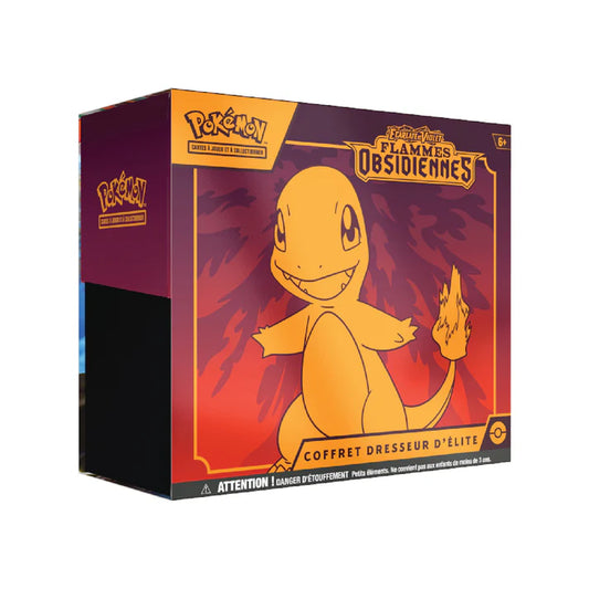 Coffret Dresseur d'élite Flammes Obsidiennes Ecarlate Et Violet – EV3 – FR – Pokémon Français