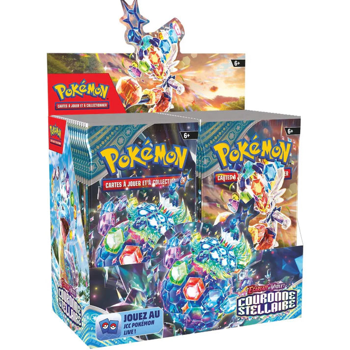 Display Couronne Stellaire Ecarlate Et Violet - EV7 - FR - Pokémon Français