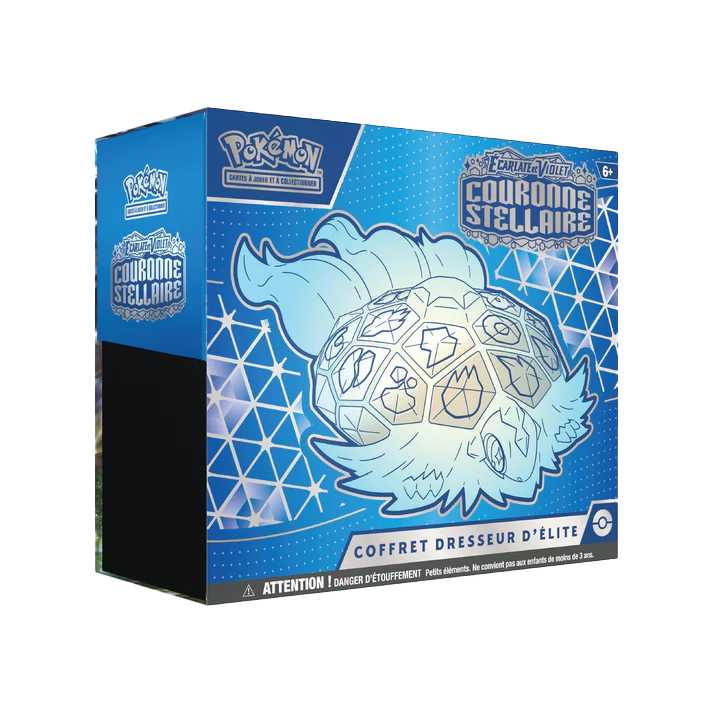 Coffret Dresseur d'élite Couronne Stellaire Ecarlate Et Violet – EV7 – FR – Pokémon Français