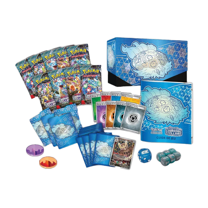 Coffret Dresseur d'élite Couronne Stellaire Ecarlate Et Violet – EV7 – FR – Pokémon Français