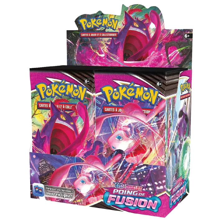 Display Poing de fusion Épée et Bouclier - EB08 - FR - Pokémon Français