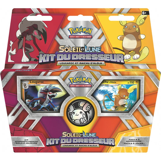 Deck Kit du Dresseur Soleil et Lune Lougaroc et Raichu d'Alola – Pokémon Français