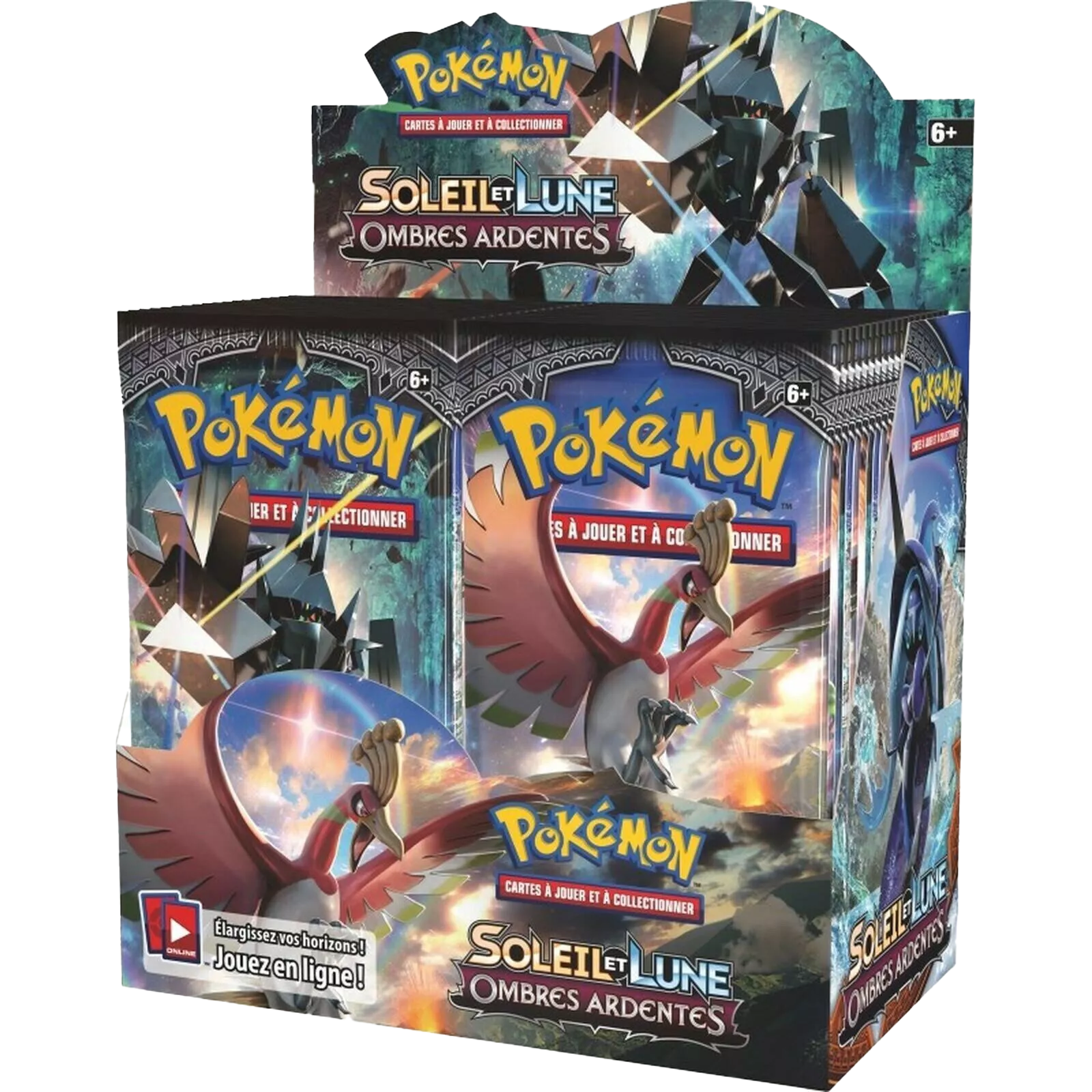 Display Ombres Ardentes Soleil et Lune - SL3 - FR - Pokémon Français