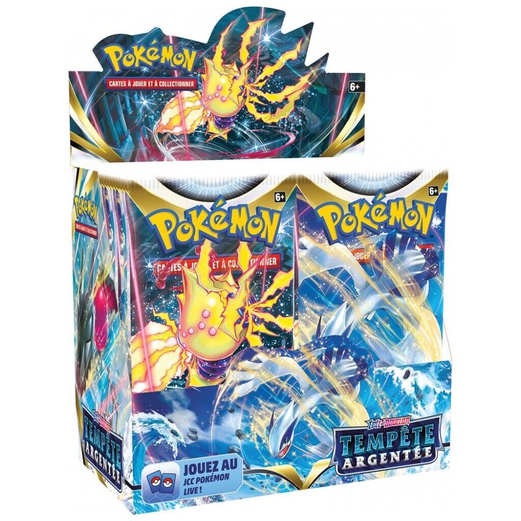 Display Tempête Argentée Épée et Bouclier - EB12 - FR - Pokémon Français