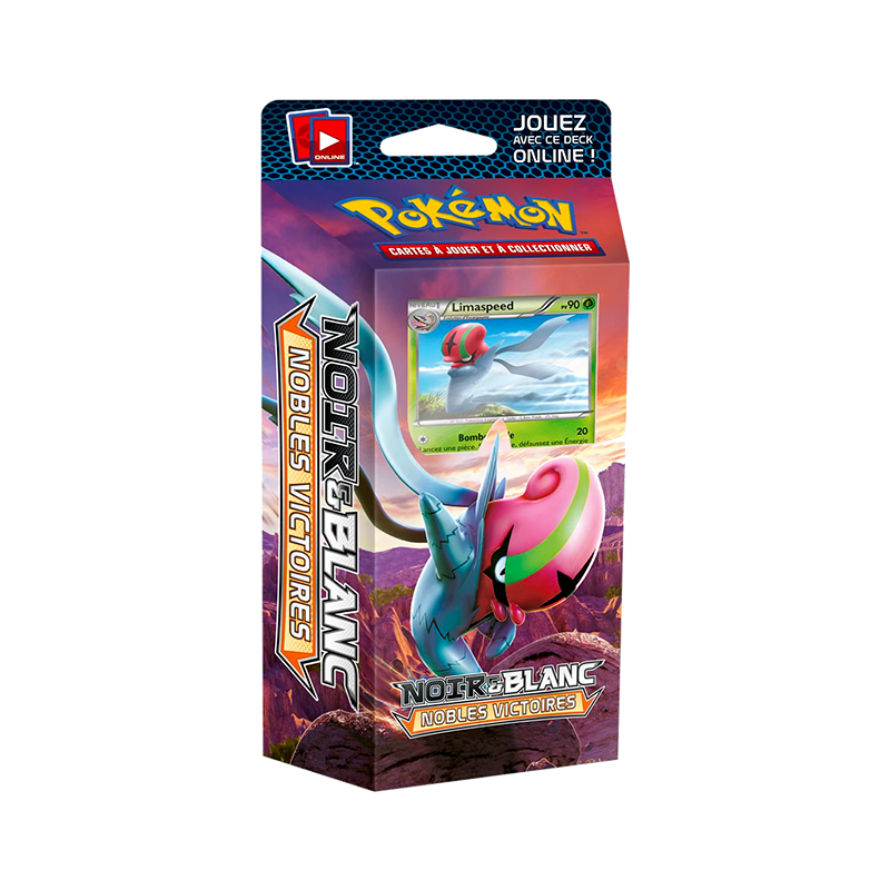 Deck Nobles Victoires Vive Stupeur Noir & Blanc - FR- Pokémon Français