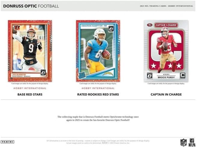Panini Donruss Optic Football 2025 Hobby Box