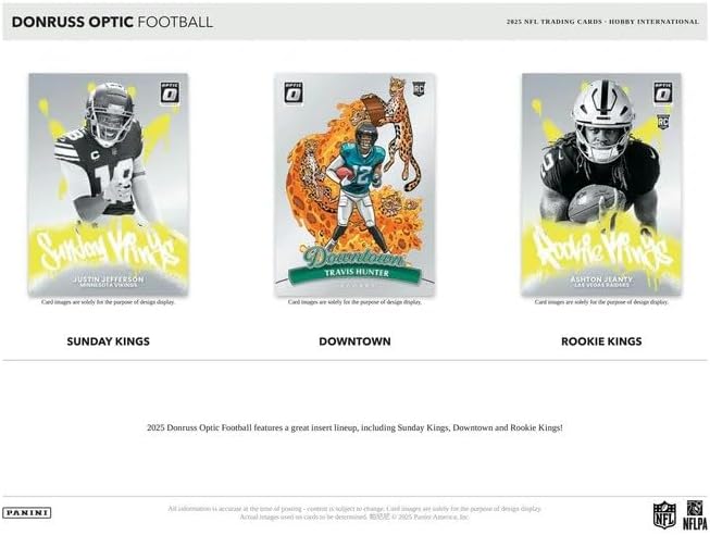 Panini Donruss Optic Football 2025 Hobby Box