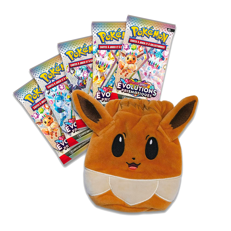 Pokémon – Coffret Collection Spéciale Pochette à Accessoires – EV8.5 Évolutions Prismatiques