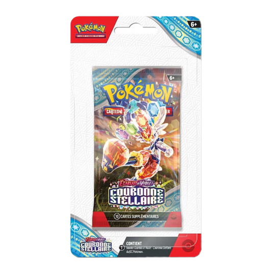 Blister Couronne Stellaire Écarlate et Violet - EV7 - FR - Pokémon Français