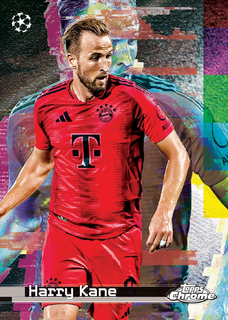 Topps Chrome UEFA Club Competitions 2024/25 Hanger Box