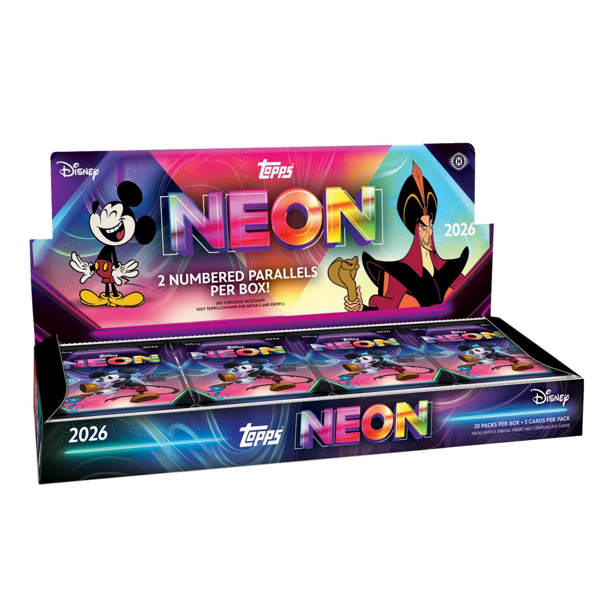 Topps Disney Neon 2026 Hobby Box