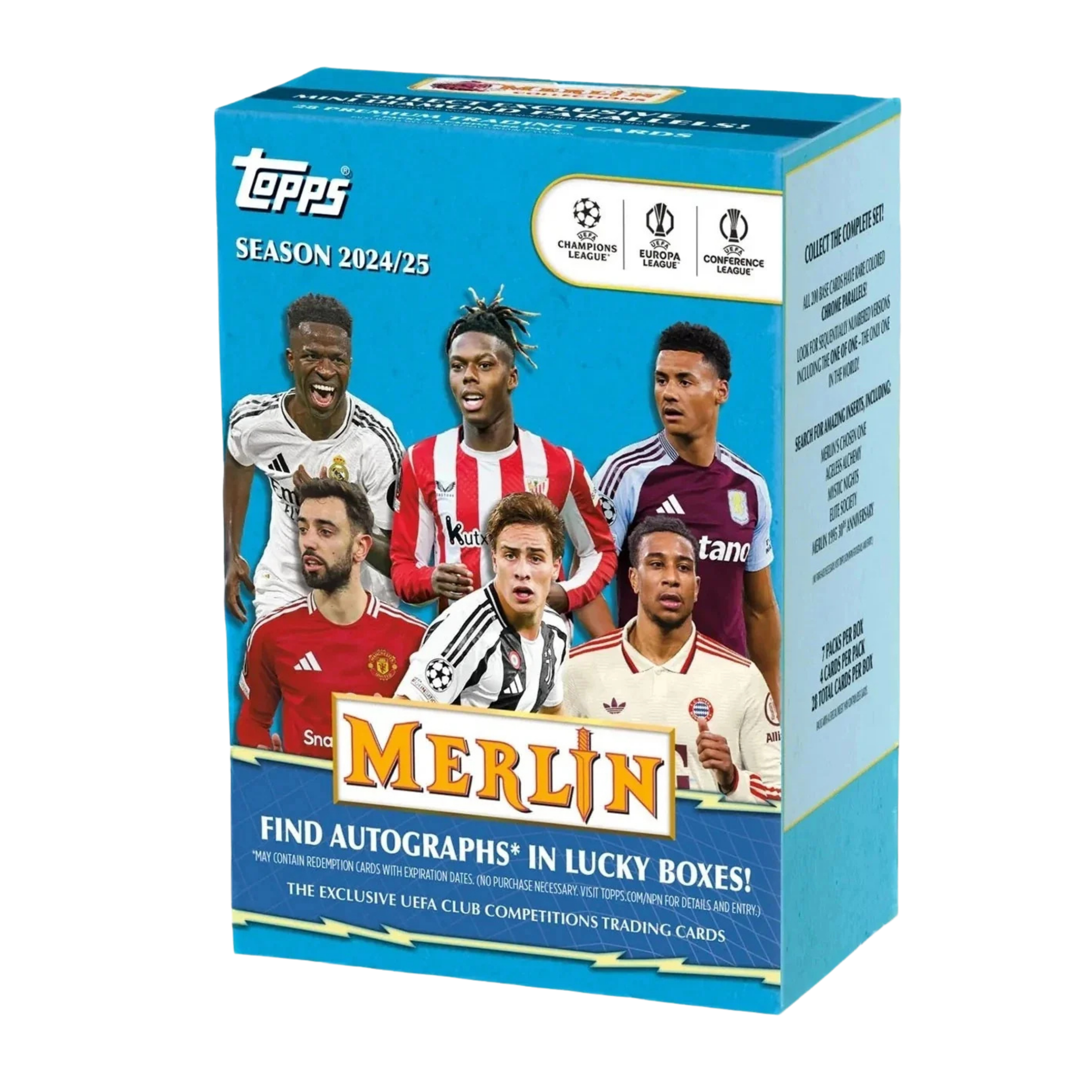 Topps Merlin UEFA Soccer Value Box 2024/25