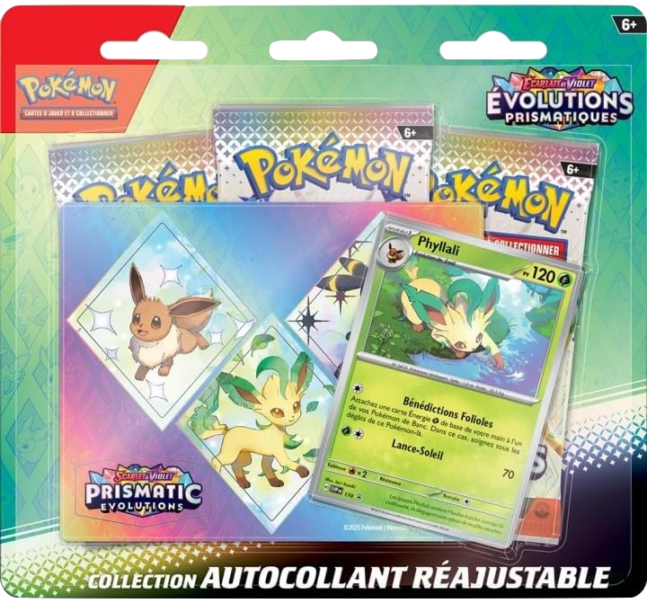 Tripack Pokémon – EV8.5 Évolutions Prismatiques