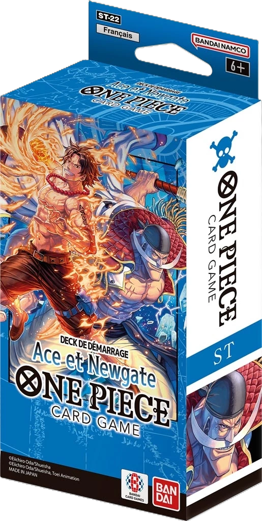 One Piece – Deck de Démarrage ST-22 – Ace &amp; Newgate