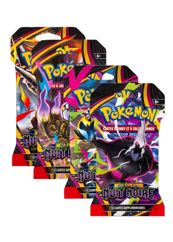 Blister Pokémon ME5 – Méga-Évolution : Nuit Noire