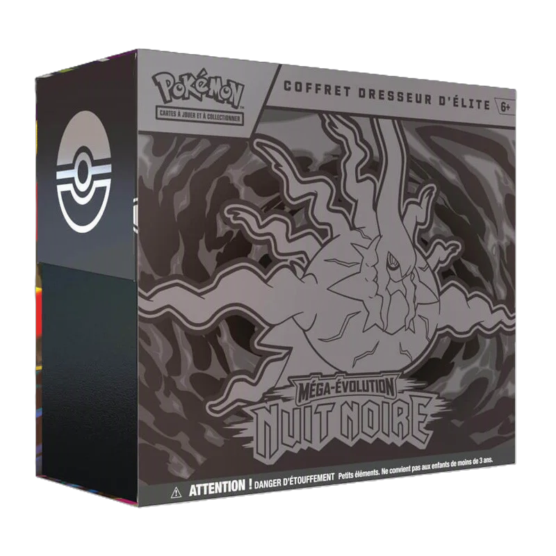 Coffret Dresseur d'Élite ETB ME5 – Méga-Évolution : Nuit Noire